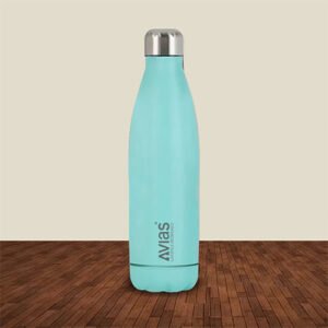 Evita Stainless Steel Vacuum Insulated Flask - Blue