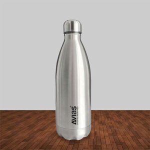 Evita Stainless Steel Vacuum Insulated Flask - Silver